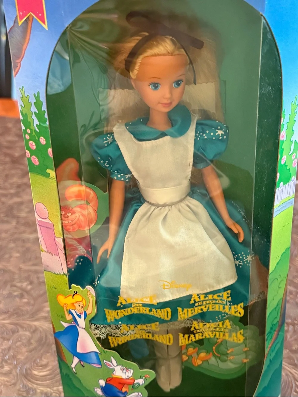 Disney Alice Doll in Blue Dress with White Apron
